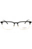 9369 - Matte Light Gold/Matte Black /Clear demo lens