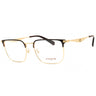 9439 - Satin Light Gold/Brown/Clear demo lens