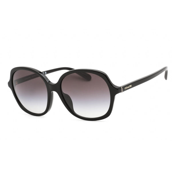 Coach 0HC8360U Sunglasses Black / Grey Gradient-AmbrogioShoes