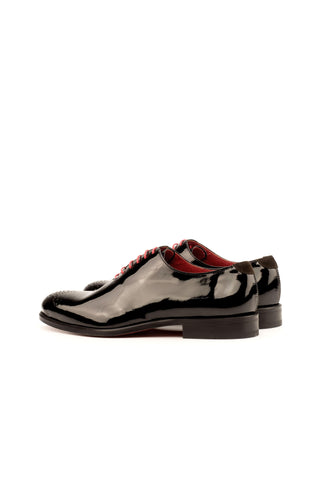 Como Balbianello Suede / Patent Whole-Cut Oxford (CM1014)-AmbrogioShoes