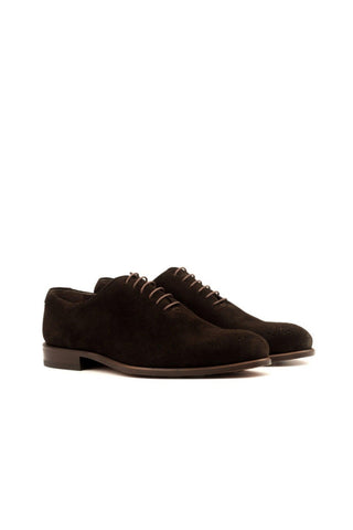 Como Carlotta Suede Whole-Cut Oxford (CM1015)-AmbrogioShoes