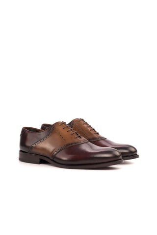 Como Lecco Leather Saddle Oxford (CM1009)