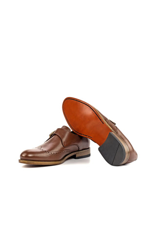 Como Moltrasio Leather Single Monk-Strap (CM1010)