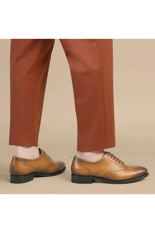 Como Torno Calf-Skin Leather Whole-Cut Oxford (CM1011)-AmbrogioShoes