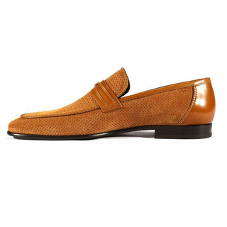 Corrente 3417HS Perforated Suede Loafers (CRT1000)-AmbrogioShoes