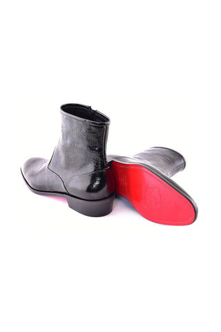 Corrente 3617V Vita Leather Boot - Black-AmbrogioShoes