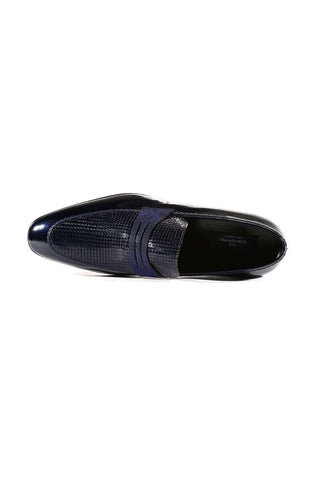 Corrente 3711HS Patent Penny Loafers-AmbrogioShoes