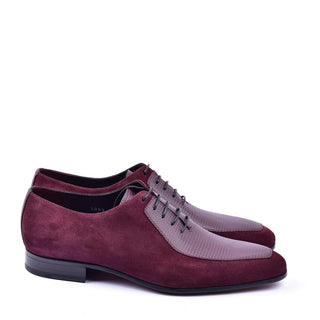 Corrente 5099 Men's Shoes Suede & Calf-Skin Leather Oxfords (CRT1304)-AmbrogioShoes