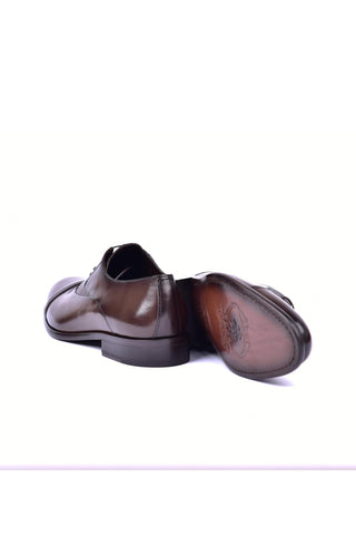 Corrente 5256 Leather Oxford - Brown-AmbrogioShoes