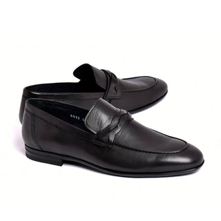 Corrente 5532 Men’s Shoes Deer Skin Loafer (CRT1531)-AmbrogioShoes