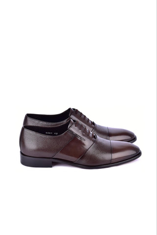 Corrente 5691 Deer Oxford - Brown-AmbrogioShoes