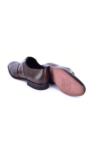 Corrente 5691 Deer Oxford - Brown-AmbrogioShoes