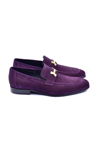 Corrente 5760S Suede Loafer - Purple
