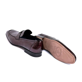 Corrente 5760V Men’s Shoes Vita Calf-Skin Leather H Buckle Loafer (CRT1529)-AmbrogioShoes