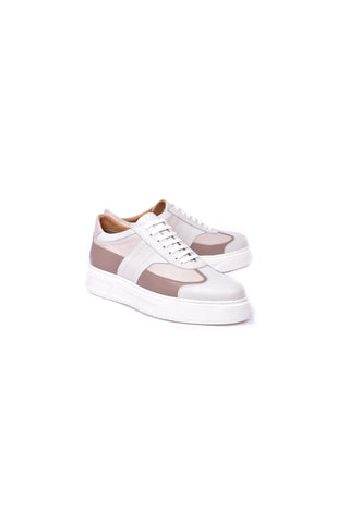 Corrente 5769 Leather Sneaker - Butter-AmbrogioShoes