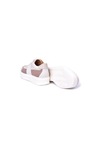 Corrente 5769 Leather Sneaker - Butter-AmbrogioShoes