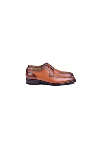 Corrente 5876 Deer Derby - Tan-AmbrogioShoes