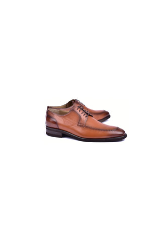 Corrente 5876 Deer Derby - Tan-AmbrogioShoes