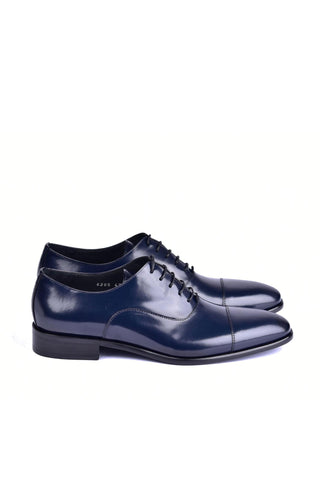 Corrente 6265 Patent Oxford - Navy-AmbrogioShoes