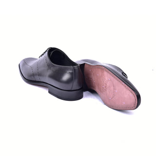 Corrente 6292 Leather Oxford - Black-AmbrogioShoes