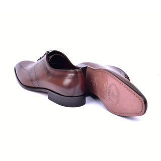 Corrente 6292 Leather Oxford - Brown-AmbrogioShoes