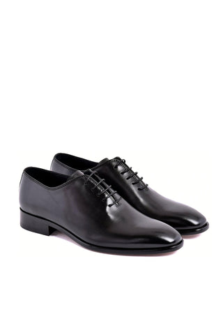 Corrente 6292OXF Leather Oxford - Black-AmbrogioShoes