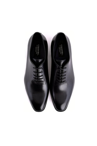 Corrente 6292OXF Leather Oxford - Black-AmbrogioShoes