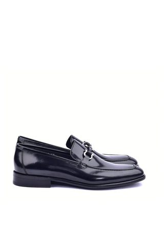 Corrente 6415 Leather Horse-Bit Loafer-AmbrogioShoes