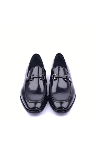 Corrente 6415 Leather Horse-Bit Loafer-AmbrogioShoes