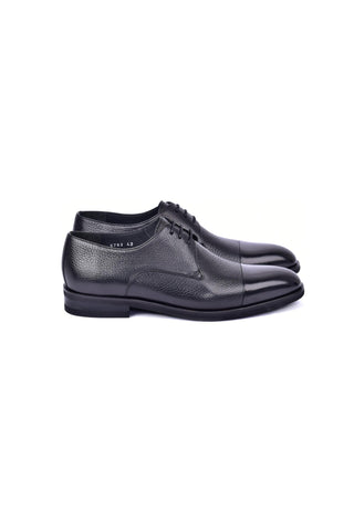 Corrente 6793 Deer Derby - Black-AmbrogioShoes