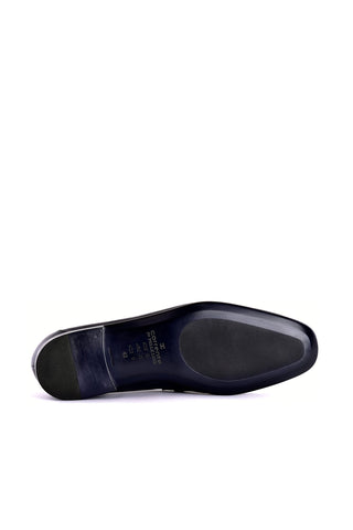 Corrente 7256 Nappa Loafer - Navy-AmbrogioShoes