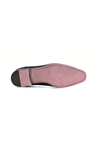 Corrente 7368 Leather Oxford - Black-AmbrogioShoes