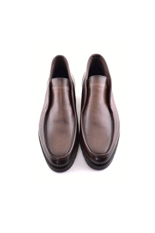Corrente 7520 Leather Chukka Boot - Brown-AmbrogioShoes