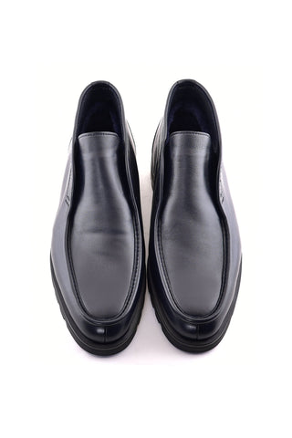 Corrente 7520 Leather Chukka Boot - Navy-AmbrogioShoes