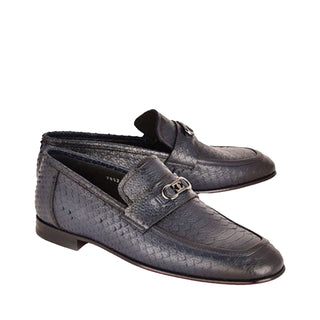 Corrente 7652 Python Leather Horsebit Loafers (CRT1517)-AmbrogioShoes