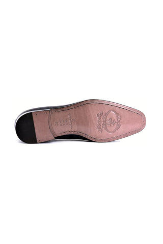 Corrente 7960 Leather Oxford - Navy-AmbrogioShoes