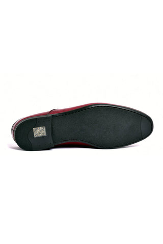 Corrente 8248 Leather Horse-Bit Mule - Burgundy-AmbrogioShoes