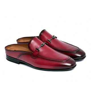 Corrente 8248 Men’s Shoes Calf-Skin Leather Slip-On Horse-bit Mule (CRT1530)-AmbrogioShoes