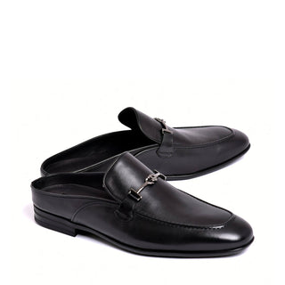 Corrente 8248 Men’s Shoes Calf-Skin Leather Slip-On Horse-bit Mule (CRT1530)-AmbrogioShoes