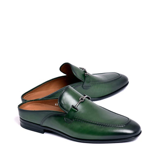 Corrente 8248 Men’s Shoes Calf-Skin Leather Slip-On Horse-bit Mule (CRT1530)-AmbrogioShoes