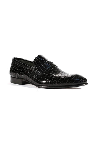 Corrente C123-3470 Leather Loafer