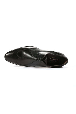 Corvari Designer Men's Designer Shoes Setacalf Black Nappa Oxfords (COR1000)-AmbrogioShoes