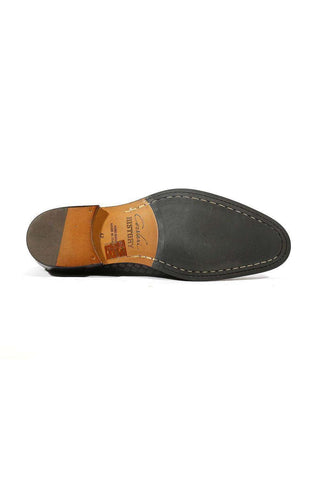 Corvari Designer Skipper Camoscio Black Woven Leather and Suede Oxfords (COR1006)-AmbrogioShoes