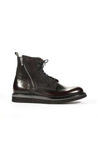 Corvari Dover Bordo Burgundy High-Top Boots (COR1013)-AmbrogioShoes