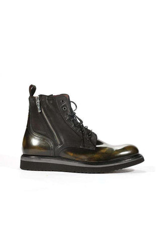 Corvari Dover Militare Military Green High-Top Boots (COR1012)