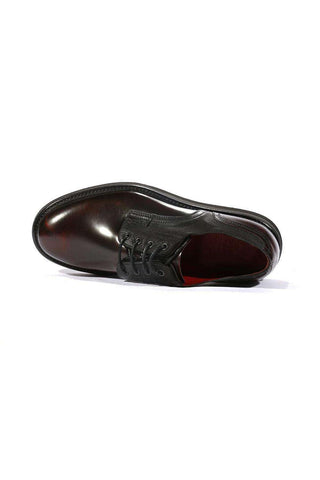 Corvari Dover Rosso Red Oxfords (COR1014)-AmbrogioShoes