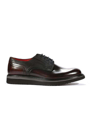 Corvari Dover Rosso Red Oxfords (COR1014)-AmbrogioShoes