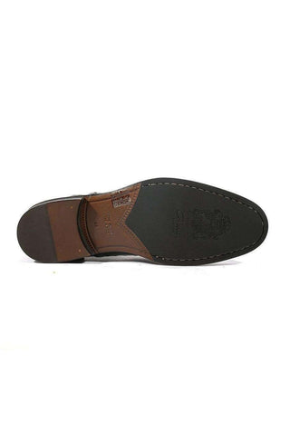 Corvari Gioia Calf-Skin Black Oxfords (COR1011)-AmbrogioShoes