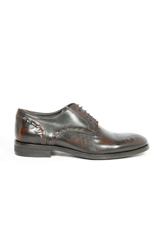 Corvari Gioia Curry Brown Oxfords (COR1010)-AmbrogioShoes