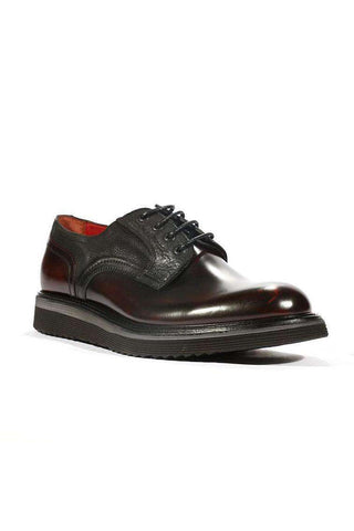 Corvari Men's Dover Rosso Red Oxfords (COR1014)-AmbrogioShoes